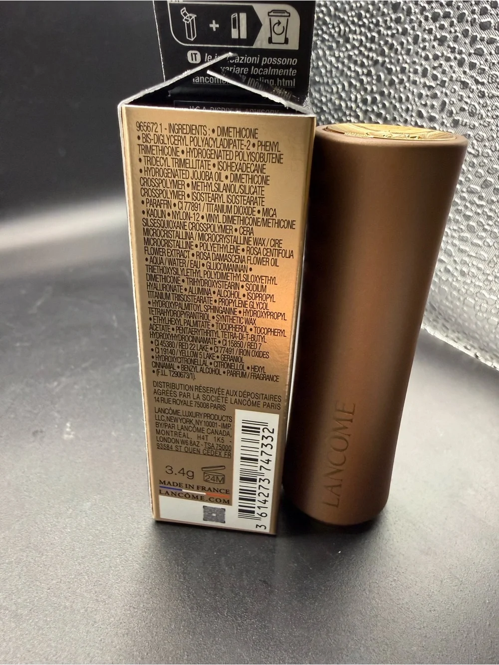 Lancôme L'Absolu Rouge Intimatte Lipstick - Rose Fondu (352)